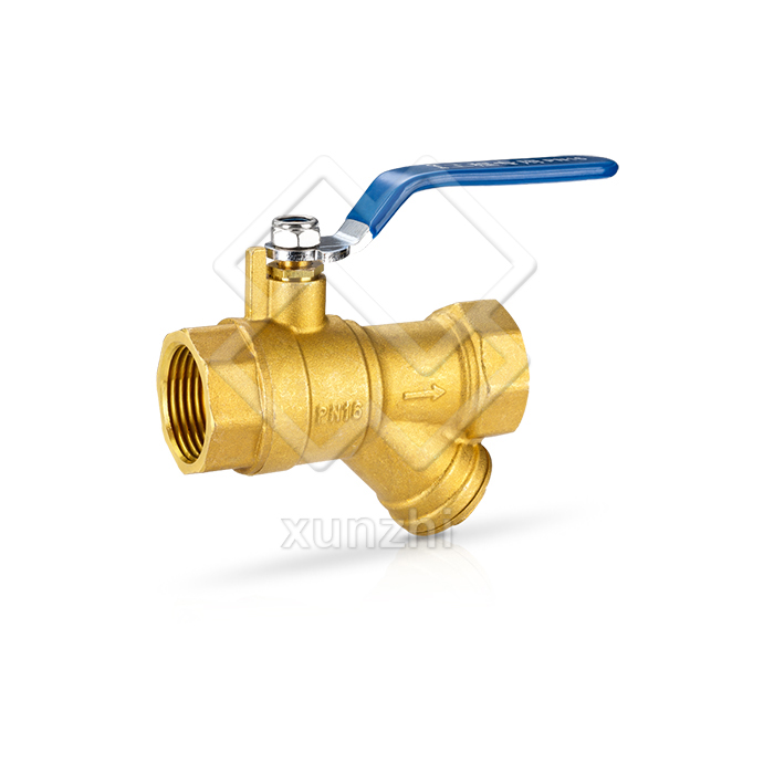 XFM01015 Forged reduced port brass threaded ball valve