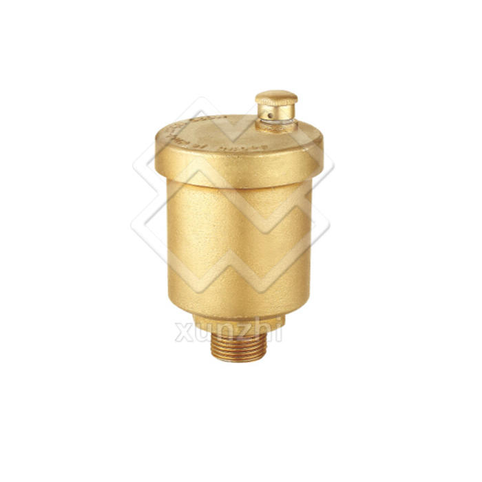 XFM07002 Good Price brass air vent brass ball valve pipe system exhaust valve air vent valve