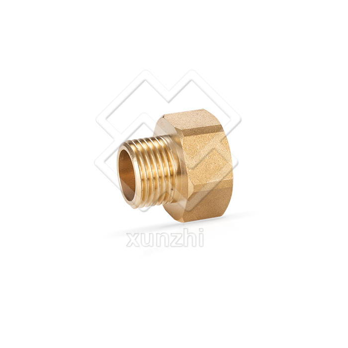 XGJ01005 Chinese factory excellent Hexagon copper sleeve bushing brass bushing