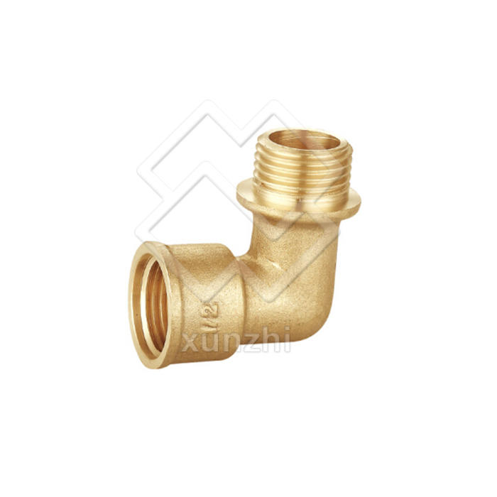 XGJ01012  Brass female Male elbow fitting with G standard thread