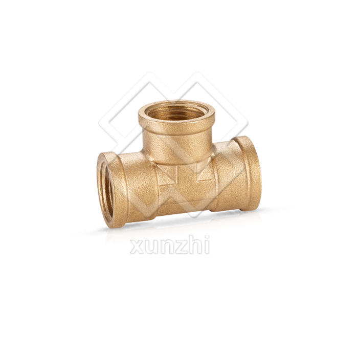 XGJ01018 hree-way Angle valve one-in-two-out all-copper thickened cold and hot water universal toilet valve double outlet triangle valve