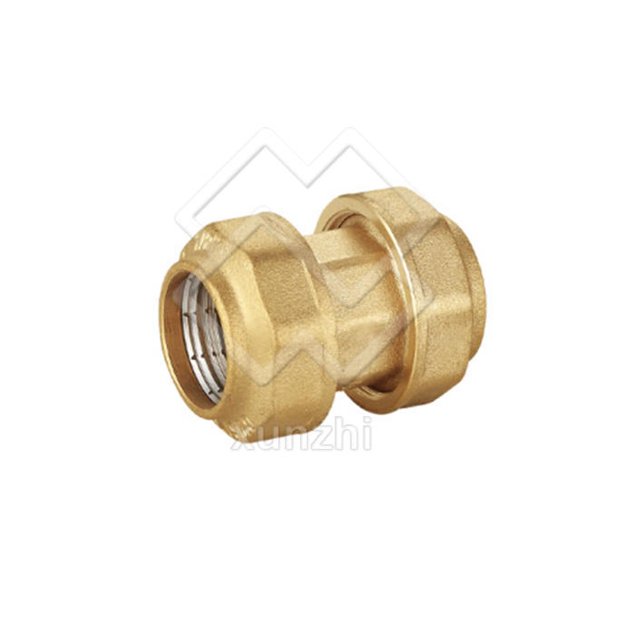XGJ02003 brass nuts with flange brass threaded insert nut