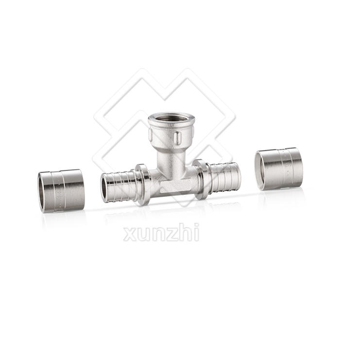 XGJ03008 Inlet tee of water purifier triangle valve three way ball valve brass ball valve