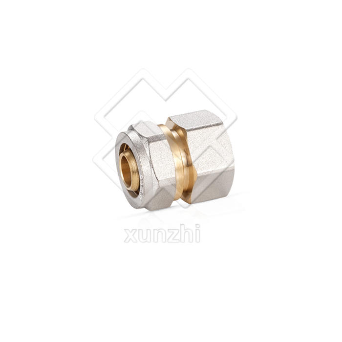 XGJ04011 hot sale brass fittings female compression connector coupling