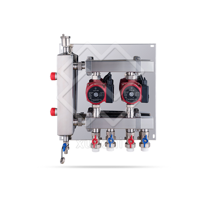 XNT02009 Durable Floor Heating Systems Mix Control Center Water Manifold System