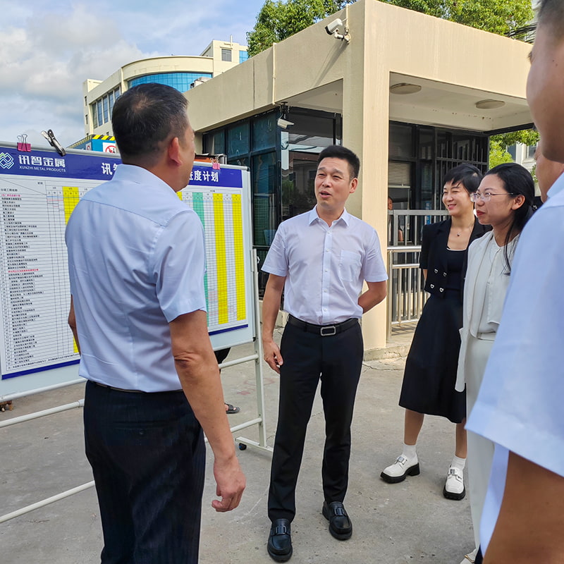 Du Niansheng, deputy secretary of the Yuhuan Municipal Party Committee and mayor, visited our company